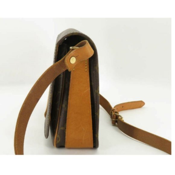 AUTH LOUIS VUITTON CARTOUSHIERE GM CROSSBODY - Picture 4 of 15